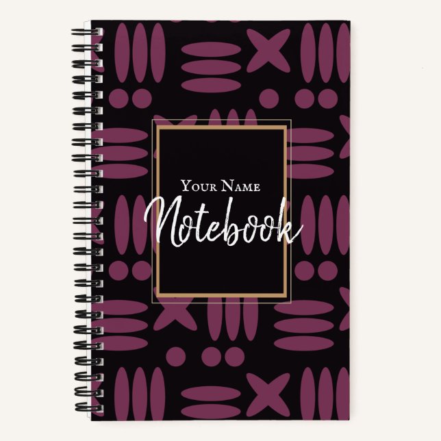5.5" x 8.5" Customisable Manifestation Notebook (Front)