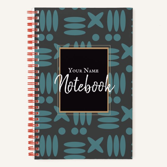 5.5" x 8.5" Customisable Spiral Notebook & Journal (Front)