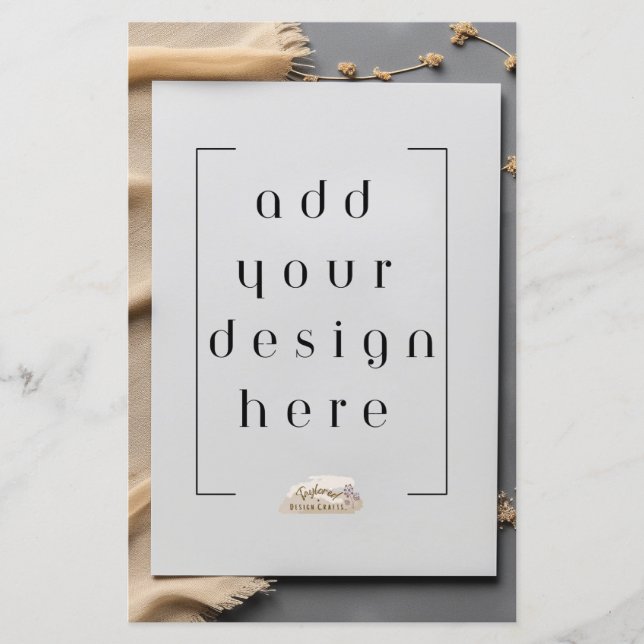 5.5" x 8.5" Flat Card (Front)