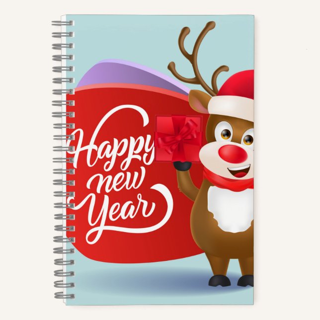5.5" x 8.5" Spiral Noteboook Notebook (Front)
