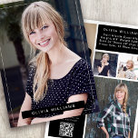 5.5x7.5" Modern 6 Photo Actor Model Comp Card<br><div class="desc">This modern composite card (aka Zed Card) will help you introduce yourself to potential clients and stand out from the crowd! There is space for you to upload six photos from your portfolio, make sure you include a clear, unfiltered close-up of your face (a portrait shot), a full-body shot, an...</div>