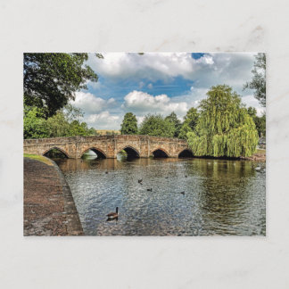 5 Arches of Bakewell Bridge Postcard