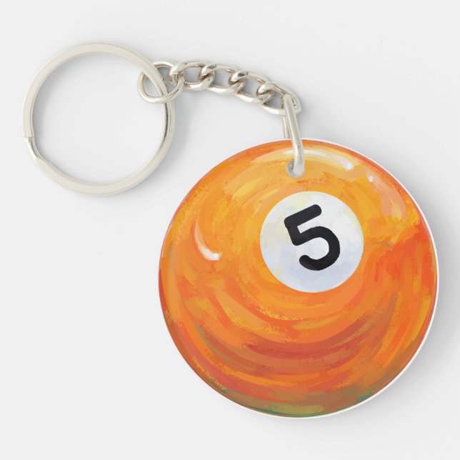 5 Ball Key Ring (Front)