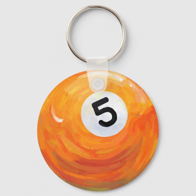 5 Ball Key Ring (Front)