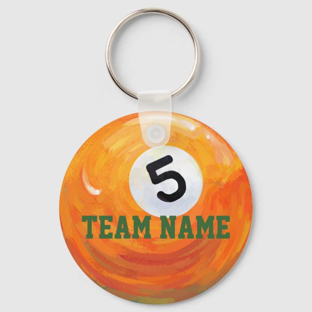 5 Ball Key Ring (Front)