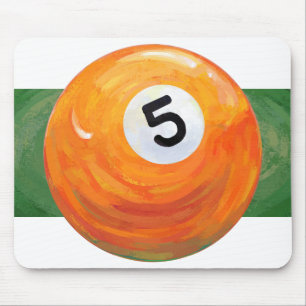 5 Ball Mouse Mat