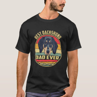 5 Best Dachshund Dad Ever T-Shirt