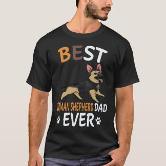 5 Best German Shepherd Dad Ever German Shepherd T-Shirt