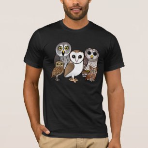 5 Birdorable Owls T-Shirt