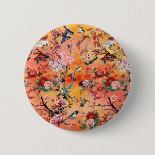 5 Cm Private Chinese Garden Round Sheet (II) 6 Cm Round Badge