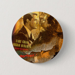 5 Cm Round Map Miss Hubberman Is in Trouble 6 Cm Round Badge