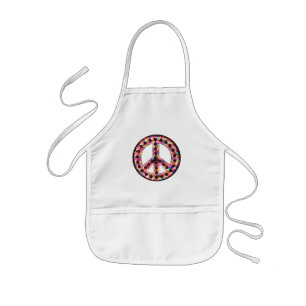 5-colour peace apron