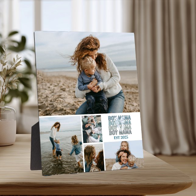 5 Custom Photo Collage Best Mum Ever  Plaque (Creator Uploaded)