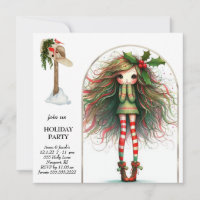 *~* 5  Cute AP97 Sweet Woman Elf Standing