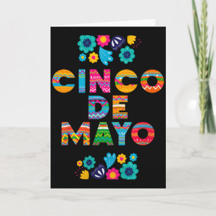 5 De Mayo Cinco De Mayo Sombrero Maraca Premium Tr Card
