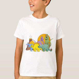 5 Dinosaur Friends T-Shirt