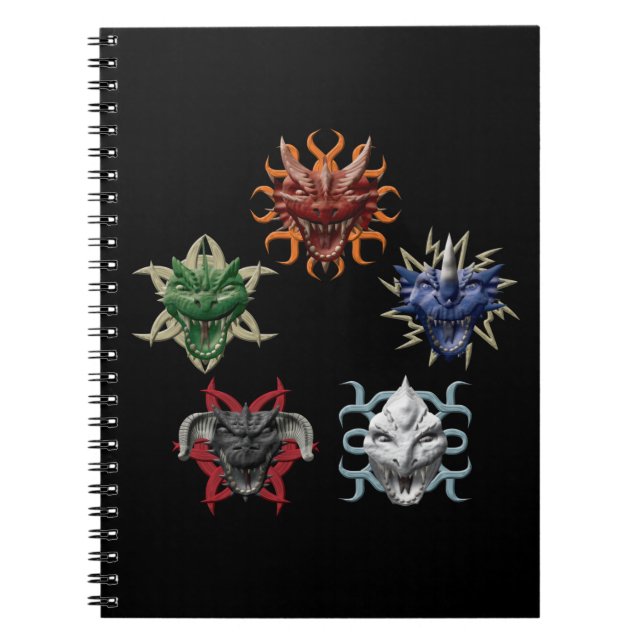 5 Dragons Notebook (Front)