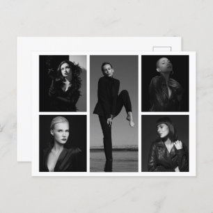 5 Editable greeting postcard