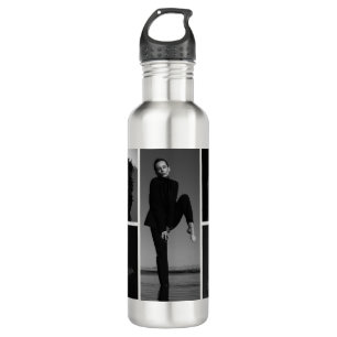 5 Editable Photo Collage 710 Ml Water Bottle
