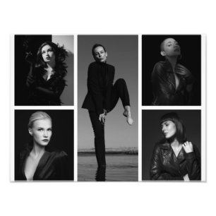 5 Editable Photo Collage Photo Enlargement Print