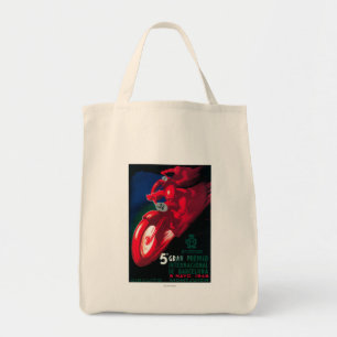 5 Gran Premio Internat'l Motorcycle Poster Tote Bag