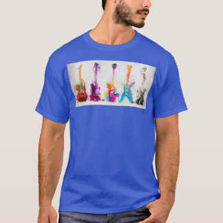 5 guitars guitar guitars T-Shirt