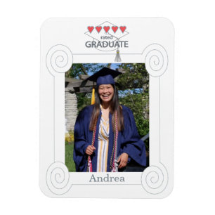 5 Heart Rated Graduate Magnet