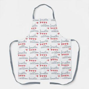 5 Heart Rated Grandpa Apron