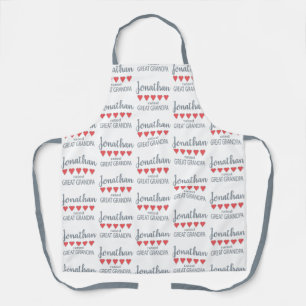5 Heart Rated Great Grandpa Apron