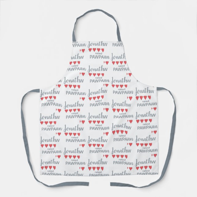 5 Heart Rated Pawpaw Apron (Front)