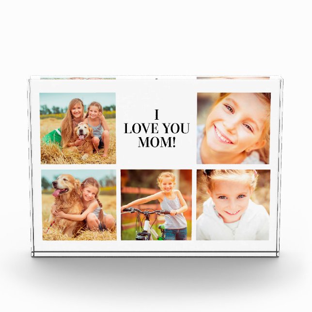 5 Image Photo Block for Mum (Front)