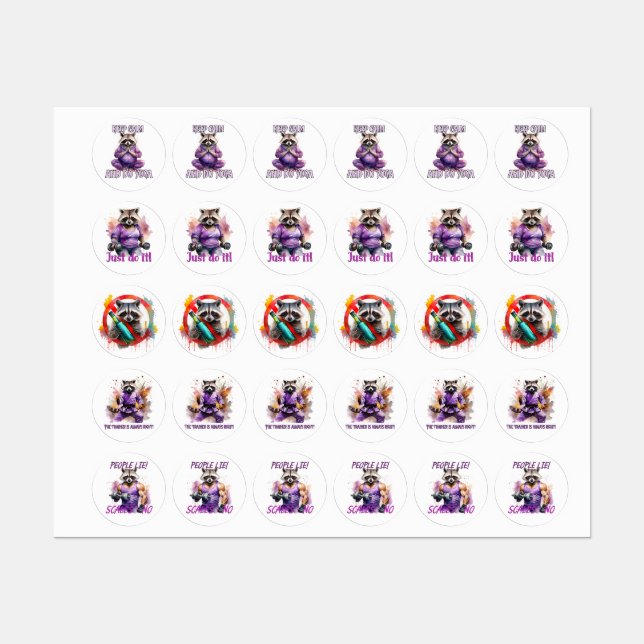 5 in 1 design on a sports theme (Sheet)