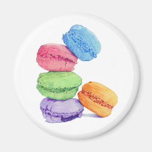 5 Macarons Magnet