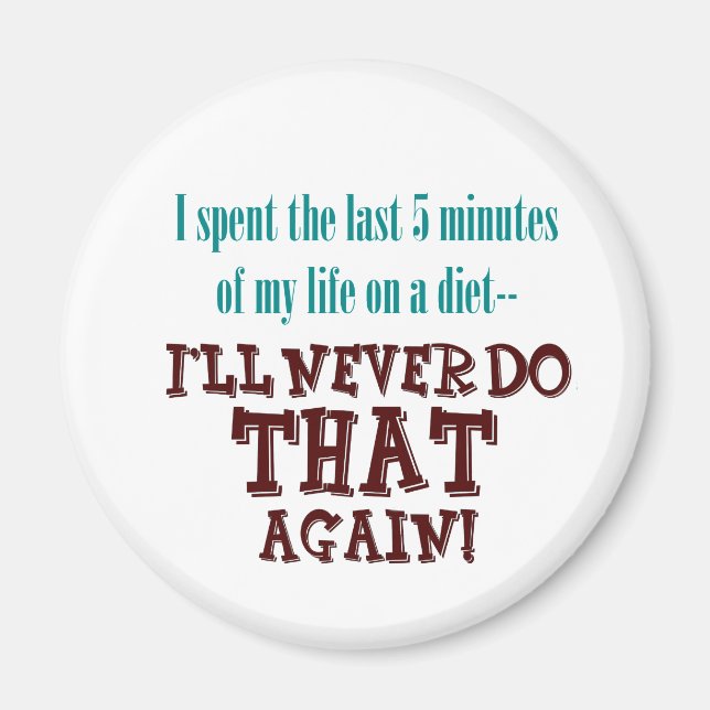 5 Minute Diet Magnet (Front)