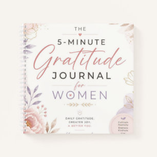 5 Minute Gratitude Journal