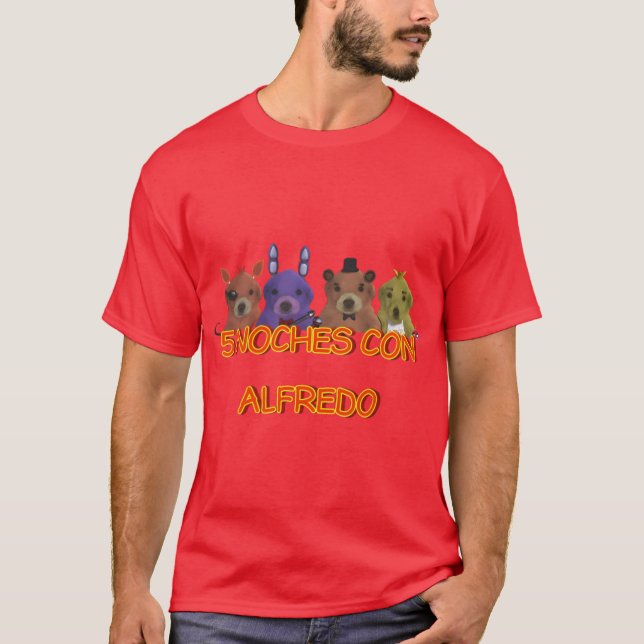 5 Noche Con Alfredo boy T-Shirt (Front)