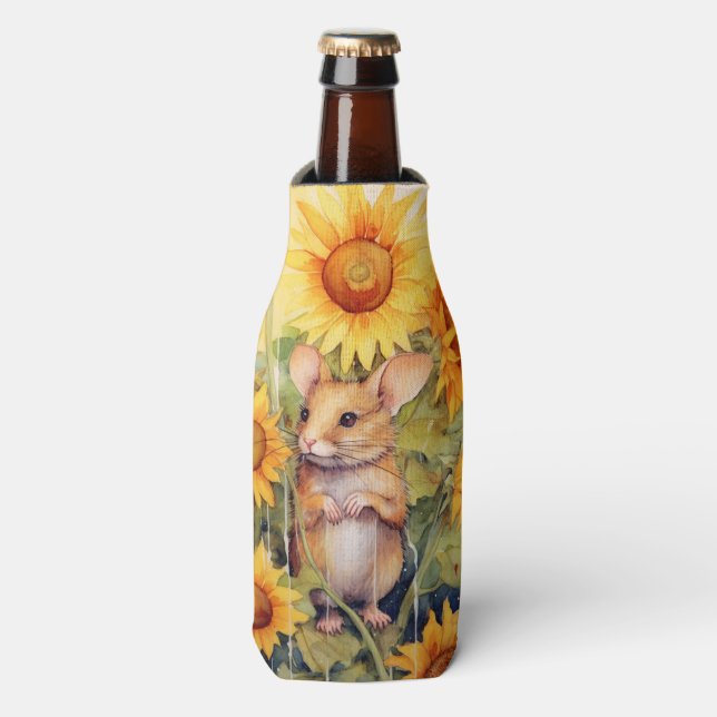 5 of 17 Sunflower Garden Miceville Bottle Cooler (Bottle Front)