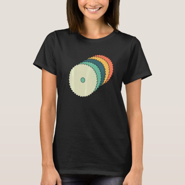 5 Of Circular Saw Carpenter Job T-Shirt (Front)