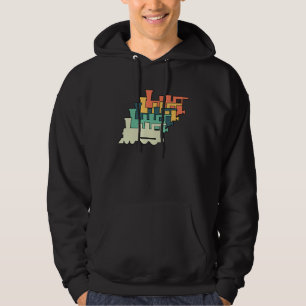 5 Of Model Railway Train Railway Hoodie