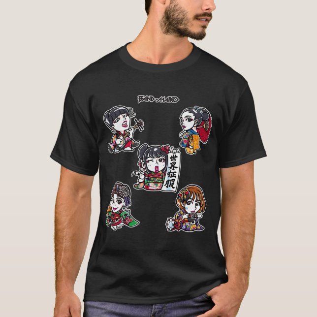5 Pack Maiko T-Shirt (Front)
