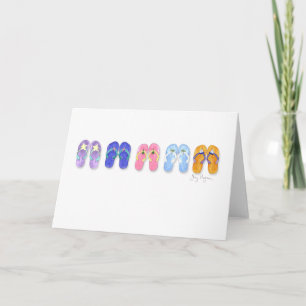 5 Pairs of Flip-Flops Cards