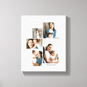 5 Photo Collage Print