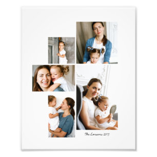5 Photo Collage Print
