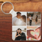 5 Photo Custom Collage Personalised Keychain