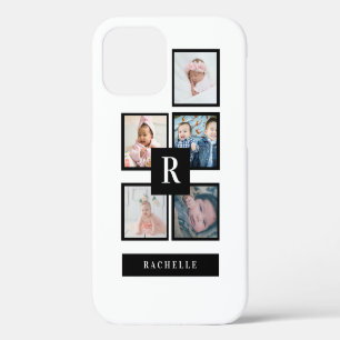 5 Photo & Monogram & Name iPhone 12 Pro Case
