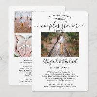 5 Photo Virtual Couples Bridal Shower by Mail