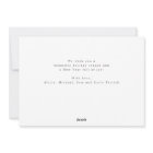 5 photos Merry Christmas elegant script collage