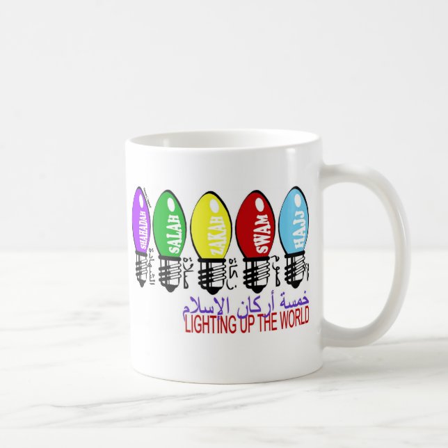 5 Pillars of Islam Coffee Mug (Right)