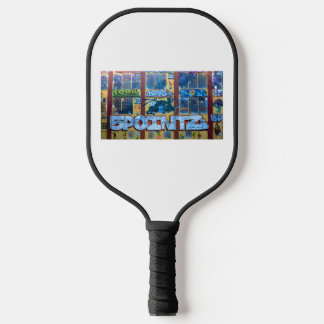 5 Pointz Queens New York Graffiti Landmark Photo Pickleball Paddle