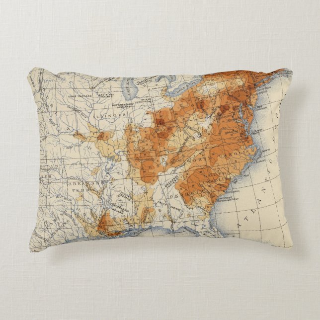 5 Population 1820 Decorative Cushion (Front)